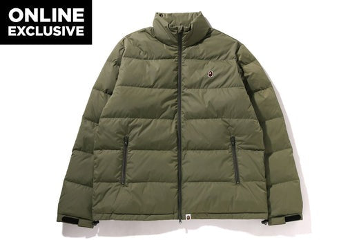 A BATHING APE ONLINE EXCLUSIVE ONE POINT DOWN JACKET