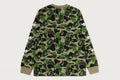 A BATHING APE ABC CAMO L/S TEE