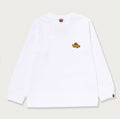 A BATHING APE BAPE KIDS MILO ON BAPE ONE POINT L/S TEE