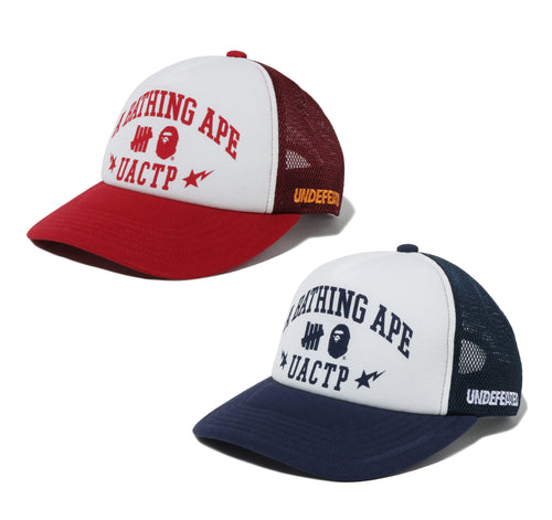 A BATHING APE BAPE x UNDEFEATED UNDFTD MESH CAP