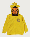 A BATHING APE BAPE KIDS BABY MILO FRIENDS ZIP HOODIE