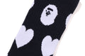 A BATHING APE Ladies' I LOVE BAPE MONOGRAM SOCKS