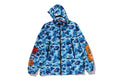 A BATHING APE ABC CAMO SHARK HOODIE JACKET