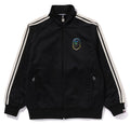 A BATHING APE LUX SPORT PATTERN JACQUARD TRACK JERSEY