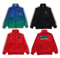 A BATHING APE LUX SPORT PATTERN JACQUARD TRACK JERSEY