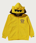 A BATHING APE BAPE KIDS BABY MILO FRIENDS ZIP HOODIE
