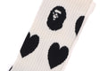 A BATHING APE Ladies' I LOVE BAPE MONOGRAM SOCKS