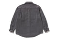 A BATHING APE GARMENT DYE WORK L/S SHIRT
