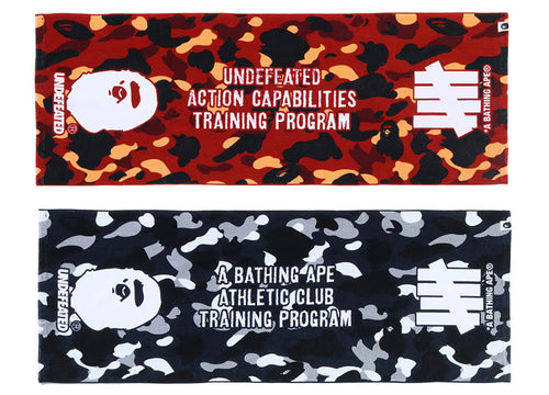 A BATHING APE BAPE x UNDEFEATED UNDFTD TOWEL