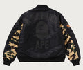 A BATHING APE 1ST CAMO BOMBER JACKET
