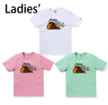 A BATHING APE Ladies' RETRO PIXEL BABY MILO TEE