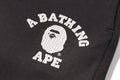 A BATHING APE Ladies' VINTAGE WASHED COLLEGE SWEAT SHORTS