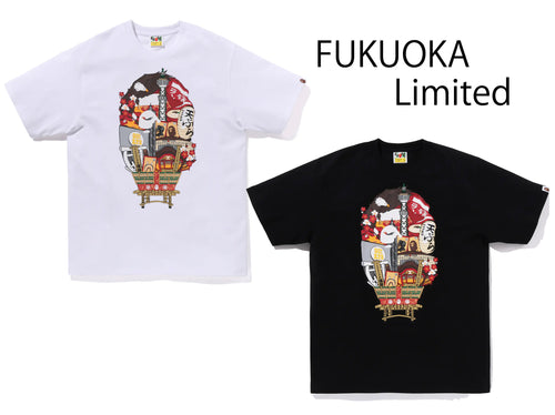 A BATHING APE BAPE STORE FUKUOKA TEE FUKUOKA LIMITED