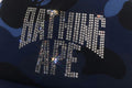 A BATHING APE Ladies' COLOR CAMO CRYSTAL BATHING APE LOGO MESH CAP