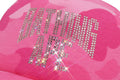A BATHING APE Ladies' COLOR CAMO CRYSTAL BATHING APE LOGO MESH CAP