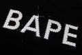 A BATHING APE CRYSTAL STONE BAPE LOGO TEE