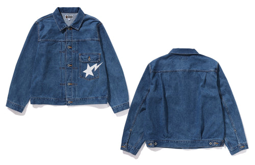 A BATHING APE STA DENIM JACKET