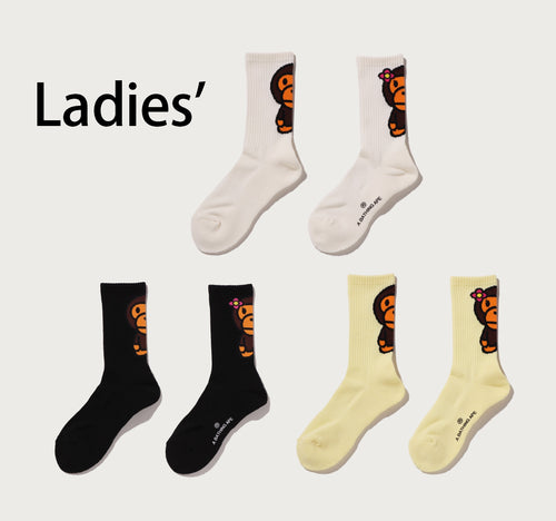 A BATHING APE Ladies' BABY MILO SOCKS