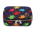 A BATHING APE STA PATTERN AMENITY POUCH