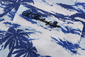 A BATHING APE PLAM TREE CAMO OPEN COLLAR POCKET SS SHIRT