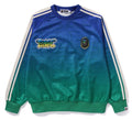A BATHING APE LUX SPORT PATTERN JACQUARD CREWNECK