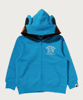 A BATHING APE BAPE KIDS BABY MILO FRIENDS ZIP HOODIE
