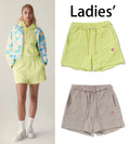 A BATHING APE Ladies' NEON CAMO JACQUARD SWEAT SHORTS