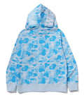 A BATHING APE ICY BAPE ABC CAMO SHARK FULL ZIP HOODIE