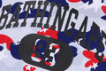 A BATHING APE Ladies' STA STRIKE CAMO POLO CROPPED CREWNECK SWEAT SHIRT