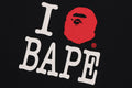 A BATHING APE BAPE LOGO INSIDE OUT RELAXED FIT TEE