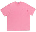 A BATHING APE GARMENT DYED ONE POINT RELAXED FIT TEE