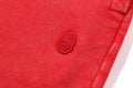 A BATHING APE GARMENT DYE ONE POINT RELAXED FIT SWEAT SHORTS