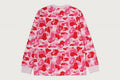 A BATHING APE ABC CAMO L/S TEE