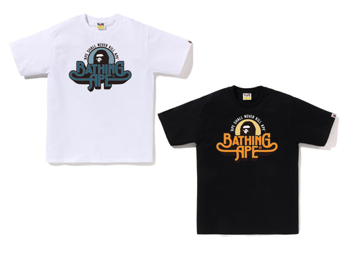 A BATHING APE GENUINE GARMENT LOGO TEE