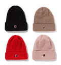 A BATHING APE APE HEAD ONE POINT NEW ERA KNIT CAP