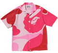 A BATHING APE MEGA ABC CAMO MESH SHIRT