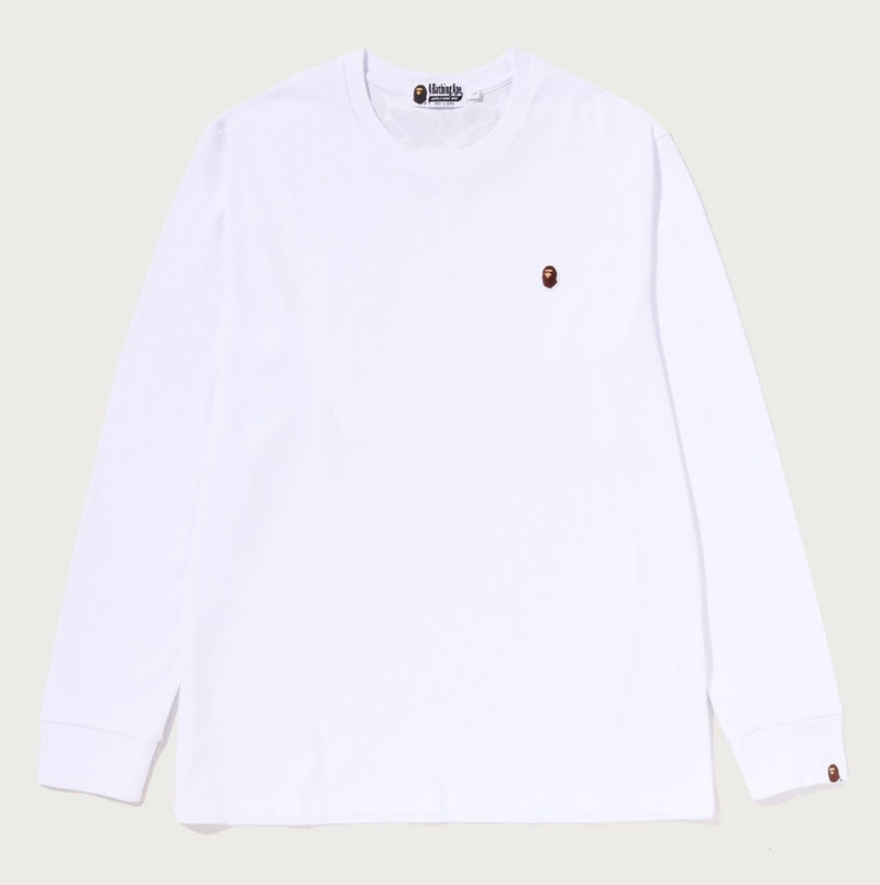 A BATHING APE ONE POINT LS TEE