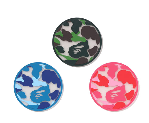 A BATHING APE ABC CAMO TRUNSLUCENT COASTER