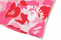 A BATHING APE BAPE KIDS ABC CAMO COLLEGE SWEAT SHORTS