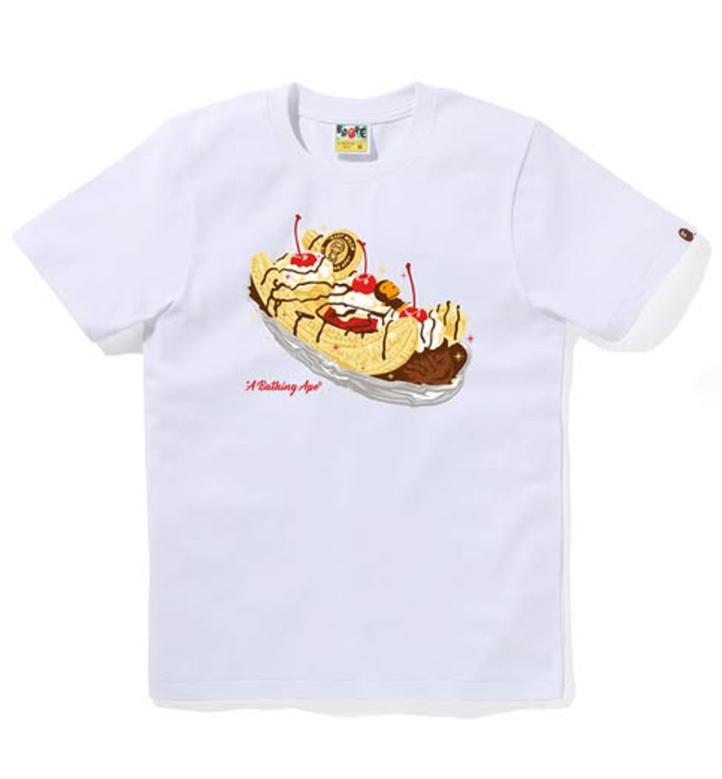 A BATHING APE Ladies' BANANA SPLIT TEE