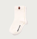 A BATHING APE BAPE KIDS APE HEAD ONE POINT SOCKS