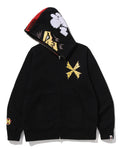 A BATHING APE BAPEMAN X FULL ZIP HOODIE - happyjagabee store