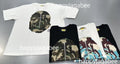 A BATHING APE MAP CAMO APE HEAD SHARK TEE