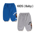 A BATHING APE BAPE KIDS COLLEGE BABY PANTS - happyjagabee store