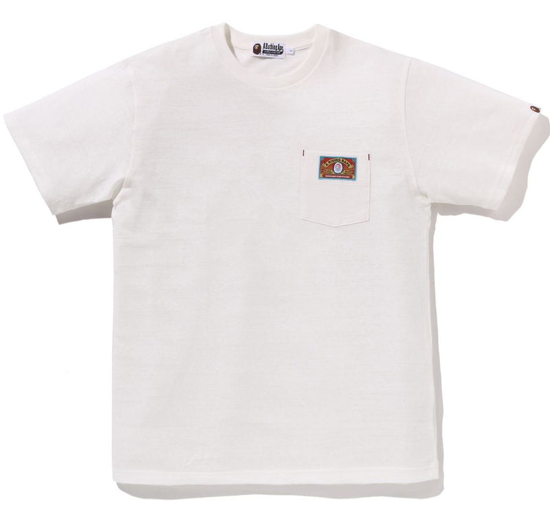 A BATHING APE A RISING BAPE POCKET TEE