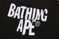 A BATHING APE HEAVY WASHED APE HEAD RELAXED FIT TEE