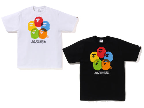 A BATHING APE BAPE x COMME des GARCONS CDG OSAKA BAPE TEE LIMITED