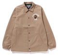 A BATHING APE ONLINE EXCLUSIVE GO APE POINTER COLLEGE COACH JACKET