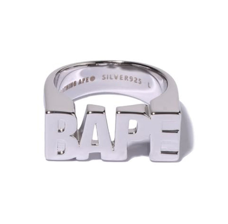 A BATHING APE BAPE LOGO RING