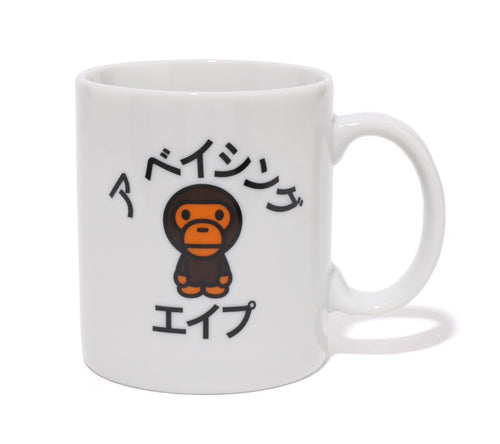 A BATHING APE BABY MILO KATAKANA MUG
